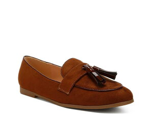 ���O�A���h�R�[ ���f�B�[�X �V���[�Y �X���b�|���E���[�t�@�[ Rag & CoFolklore Loafer Dark Brown �u���E��