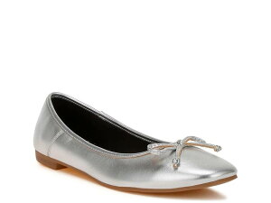 ���O�A���h�R�[ ���f�B�[�X �V���[�Y �p���v�X Rag & CoEnchanted Ballet Flat Silver Metallic �V���o�[