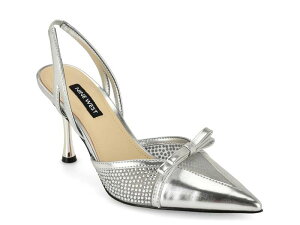 �i�C���E�F�X�g ���f�B�[�X �V���[�Y �p���v�X Nine WestPadell Pump Silver Metallic �V���o�[