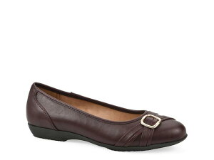 �N���t�o�C�z���C�g�}�E���e�� ���f�B�[�X �V���[�Y �p���v�X Cliffs by White MountainCalming Ballet Flat Dark Burgundy �o�[�K���f�B