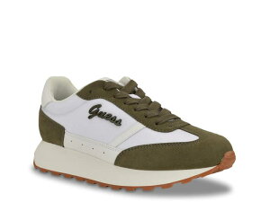 �Q�X ���f�B�[�X �V���[�Y �X�j�[�J�[ Guess Lolina Sneaker Green/White �z���C�g