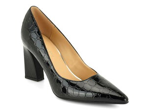 �i�C���E�F�X�g ���f�B�[�X �V���[�Y �p���v�X Nine Westornela Pump Black Croc Print �u���b�N