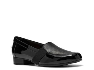 �N���[�N�X ���f�B�[�X �V���[�Y �X���b�|���E���[�t�@�[ Clarks Juliet Beat Loafer Black Patent �u���b�N