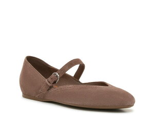 ���b�L�[�u�����h ���f�B�[�X �V���[�Y �p���v�X Lucky Brand Cerla Mary Jane Flataupe Suede �g�[�v