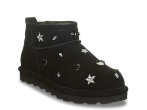 �x�A�p�E ���f�B�[�X �V���[�Y �u�[�c�E���C���u�[�c Bearpaw Shorty Nova Bootie Black �u���b�N