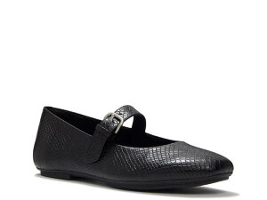 �t�B�b�g�t���b�v ���f�B�[�X �V���[�Y �p���v�X FitFlop Delicato Mary Jane Flat Black Snake Print �u���b�N