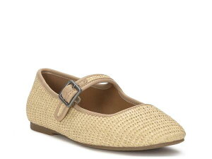 ���b�L�[�u�����h ���f�B�[�X �V���[�Y �p���v�X Lucky Brand Tannyr Mary Jane Flat Natural Beige Raffia �x�[�W��