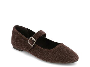 �y���������z �~�A ���f�B�[�X �p���v�X �V���[�Y Mia Brita Mary Jane Flat Dark Brown