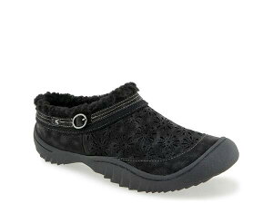 �W���C�r�[���[ ���f�B�[�X �V���[�Y �X���b�|���E���[�t�@�[ JBU Ginger Encore Slip-On Black �u���b�N