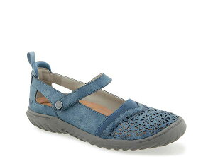 �y���������z �W���C�r�[���[ ���f�B�[�X �p���v�X �V���[�Y JBU Rya Mary Jane Flat Blue