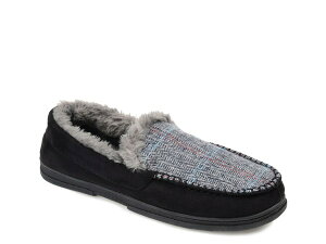 oX Y T_ V[Y Winston Moccasin Slipper Black