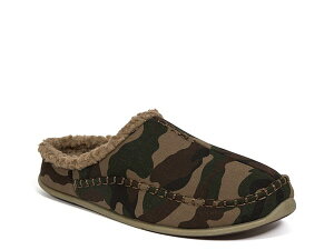 fBA[X^bOX Y T_ V[Y Nordic Scuff Slipper Green/Beige Camouflage