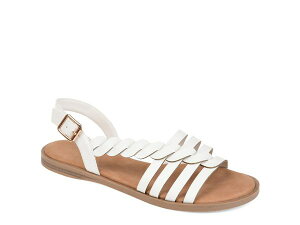 �W�����l �R���N�V���� ���f�B�[�X �V���[�Y �T���_�� Journee Collection Solay Sandal White �z���C�g