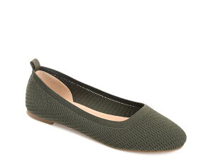 �W�����l �R���N�V���� ���f�B�[�X �V���[�Y �p���v�X Journee Collection Maryann Flat Green �O���[��
