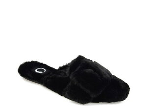 �W�����l �R���N�V���� ���f�B�[�X �V���[�Y �T���_�� Journee Collection Eara Scuff Slipper Black �u���b�N