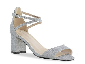 xW~EH[N fB[X V[Y T_ Touch Ups by Benjamin Walk Jackie Sandal Silver Metallic Vo[