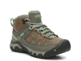 キーン レディース ブーツ・レインブーツ シューズ Targhee Hiking Boot - Women's Brown/Green/Olive