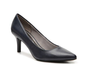 CtXgCh fB[X V[Y pvX LifeStride Sevyn Pump Navy Faux Leather lCr[