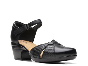N[NX fB[X V[Y T_ Clarks Emily Rae Sandal Black ubN