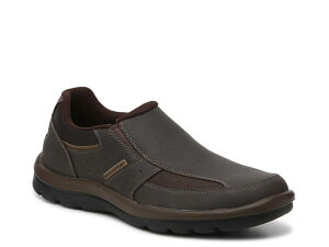 bN|[g Y V[Y Xb|E[t@[ Rockport Gyk Slip-On Dark Brown uE