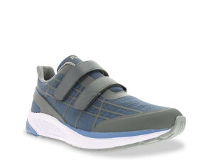 vybg fB[X V[Y Xb|E[t@[ Xj[J[ Propet One Twin Strap Slip-On Sneaker Grey/Blue O[