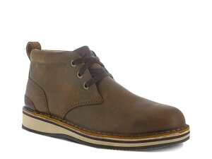 ���b�N�|�[�g �����Y �V���[�Y �u�[�c�E���C���u�[�c Rockport Prestige Point Work Boot Light Brown Leather �u���E��