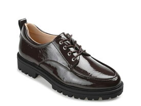 【送料無料】 ジュルネ コレクション レディース オックスフォード シューズ Zina Oxford Brown