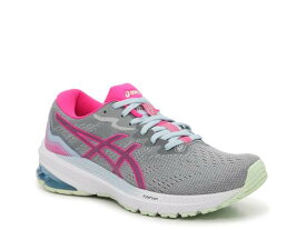 【送料無料】 アシックス レディース スニーカー ランニングシューズ シューズ GT-1000 11 Running Shoe - Women's Grey/Pink