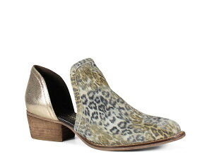yz fBogD[ fB[X u[cECu[c u[eB V[Y Shy Town Bootie Multicolor Leopard Print