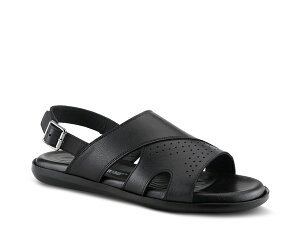 XvOXebv Y V[Y T_ Spring Step Jeff Sandal Black ubN