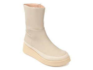 �W�����l �R���N�V���� ���f�B�[�X �V���[�Y �u�[�c�E���C���u�[�c Journee Collection Cristen Wedge Bootie Cream �N���[��