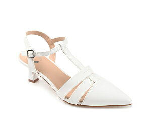 �W�����l �R���N�V���� ���f�B�[�X �V���[�Y �p���v�X Journee Collection Jazlynn Pump White �z���C�g