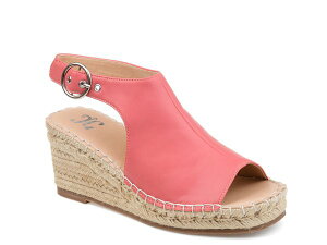 �W�����l �R���N�V���� ���f�B�[�X �V���[�Y �T���_�� Journee Collection Crew Espadrille Wedge Sandal Coral �R�[����