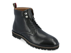 �g�[�}�X�A���h�o�C�� �����Y �V���[�Y �u�[�c�E���C���u�[�c Thomas & Vine Simeon Boot Black �u���b�N
