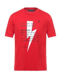 【送料無料】 ニールバレット メンズ Tシャツ トップス T-shirt Red