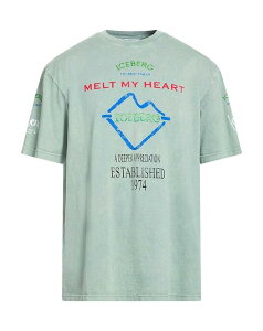 �A�C�X�o�[�O �����Y �g�b�v�X T�V���c ICEBERG T�V���c Sage Green �O���[��