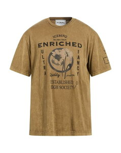 �A�C�X�o�[�O �����Y �g�b�v�X T�V���c ICEBERG T�V���c Khaki �J�[�L