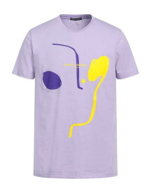 【送料無料】 アレッサンドロ デラクア メンズ Tシャツ トップス T-shirt Lilac