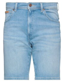 【送料無料】 ラングラー メンズ ハーフパンツ・ショーツ デニムショーツ ボトムス Denim shorts Blue