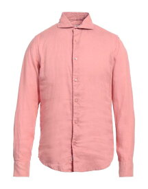 【送料無料】 インピュア メンズ シャツ リネンシャツ トップス Linen shirt Pink