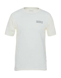 【送料無料】 ウッド ウッド メンズ Tシャツ トップス T-shirt Ivory