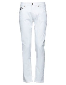 【送料無料】 ヴェルサーチ メンズ デニムパンツ ジーンズ ボトムス Denim pants White