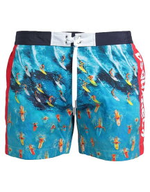 【送料無料】 ディースクエアード メンズ ハーフパンツ・ショーツ 水着 Swim shorts Turquoise