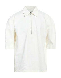 【送料無料】 ジル・サンダー メンズ シャツ リネンシャツ トップス Linen shirt Off white