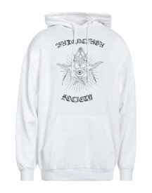 【送料無料】 バレンシアガ メンズ パーカー・スウェット フーディー アウター Hooded sweatshirt White