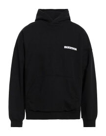 【送料無料】 バレンシアガ メンズ パーカー・スウェット フーディー アウター Hooded sweatshirt Black