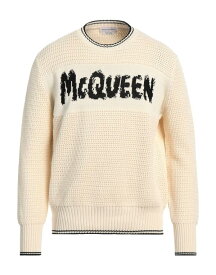 【送料無料】 アレキサンダー・マックイーン メンズ ニット・セーター アウター Sweater Ivory