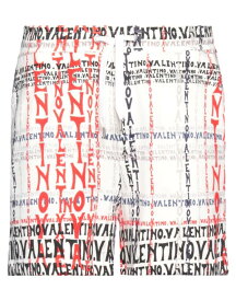 【送料無料】 ヴァレンティノ メンズ ハーフパンツ・ショーツ ボトムス Shorts & Bermuda White
