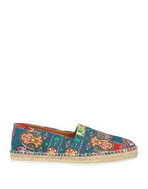 【送料無料】 エトロ メンズ スリッポン・ローファー シューズ Espadrilles Deep jade