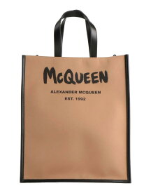 【送料無料】 アレキサンダー・マックイーン メンズ ハンドバッグ バッグ Handbag Beige
